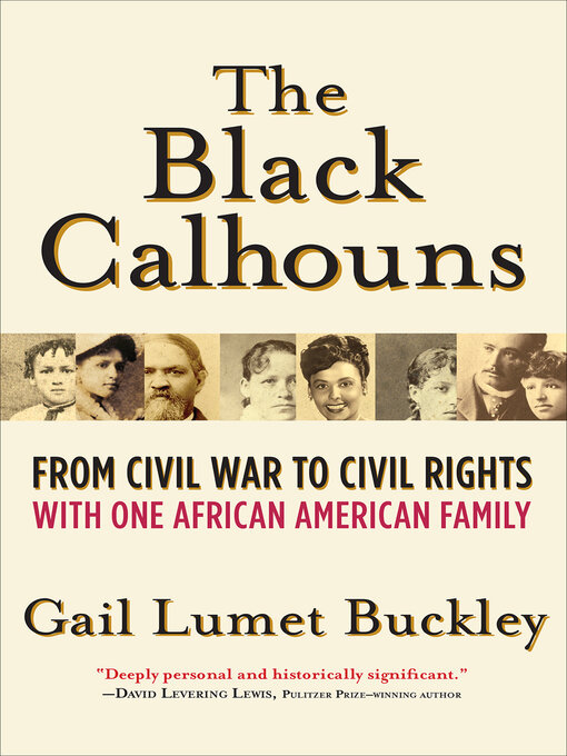 Title details for The Black Calhouns by Gail Lumet Buckley - Wait list